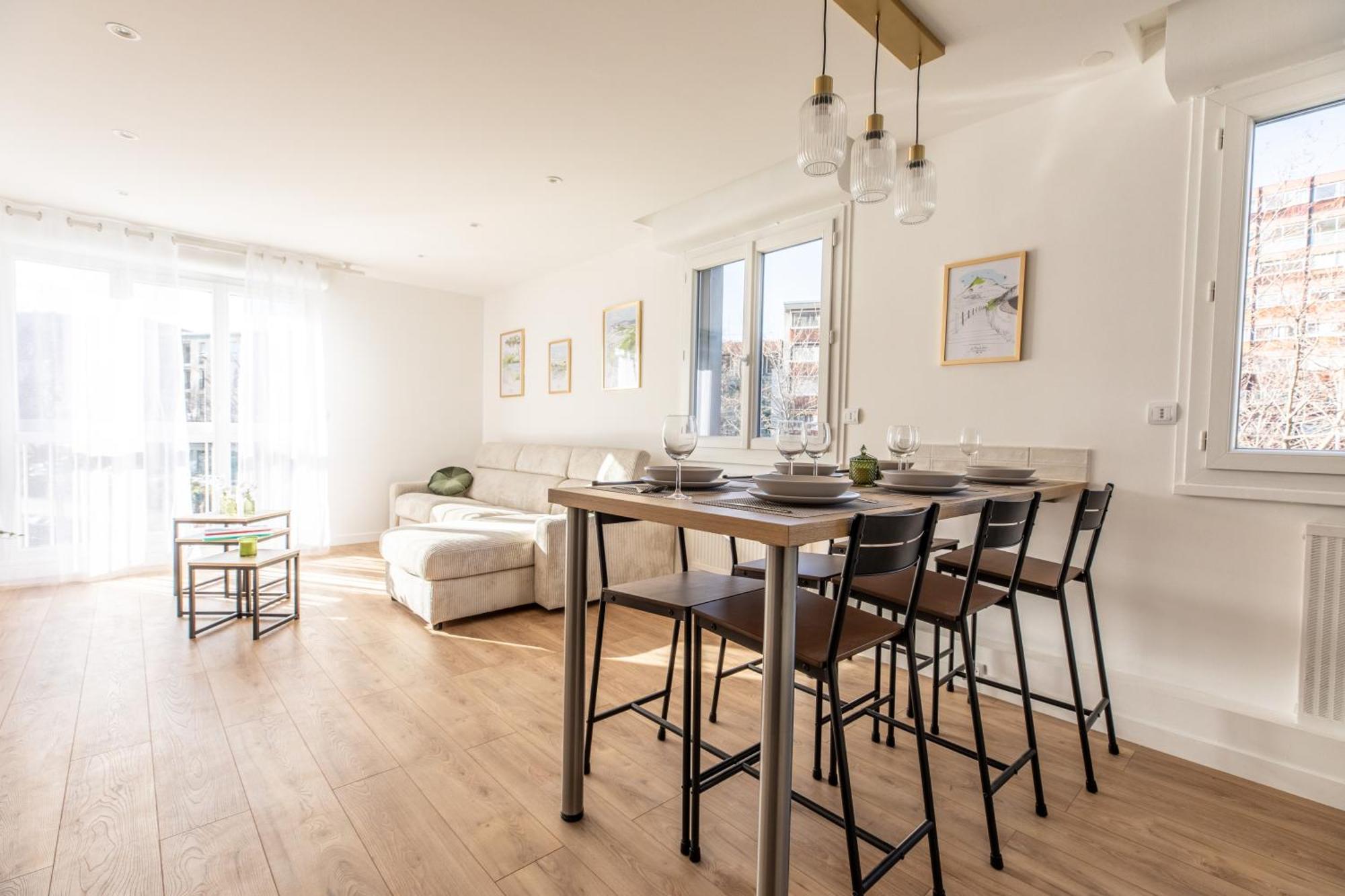 Magnifique F3 *galaxy* Equipe Apartment *